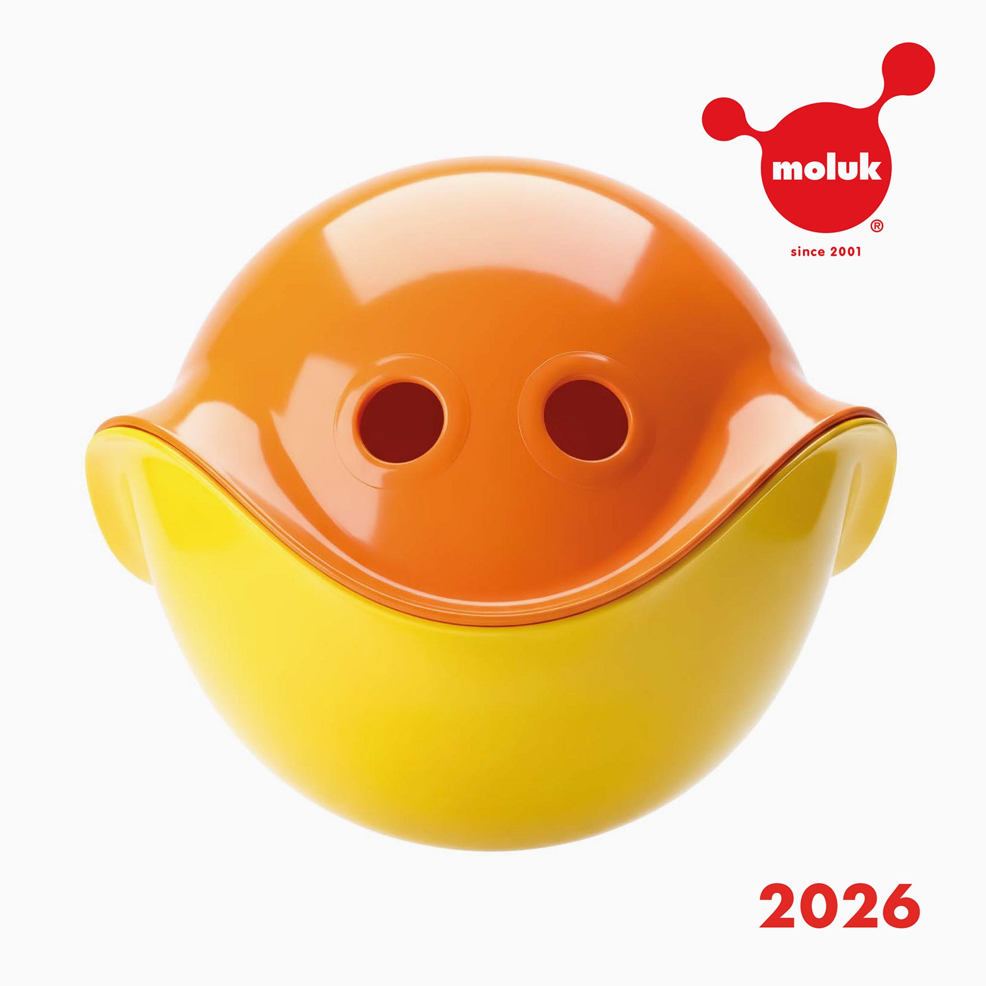 MOLUK 2026 catalog cover - designing open-ended toys since 2001.