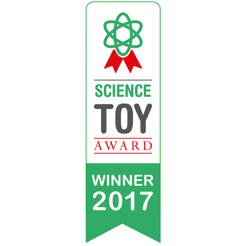 Science Toy Award 2017 logo for Hix by MOLUK