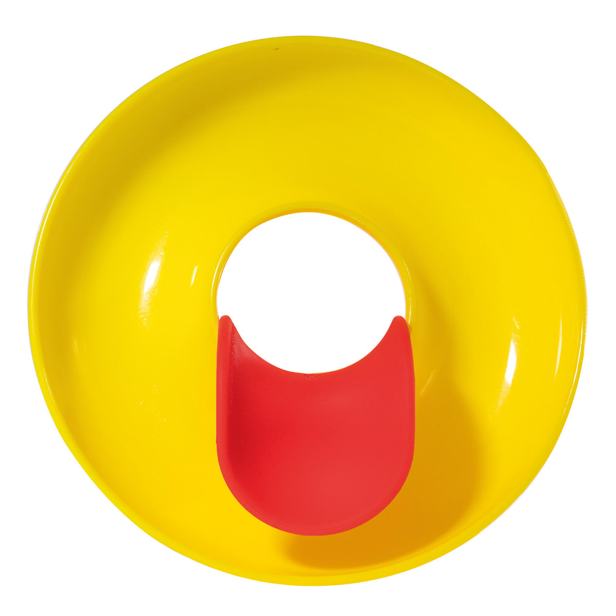 Ulu and Nello toys by MOLUK combined to show an abstract face with a tongue.