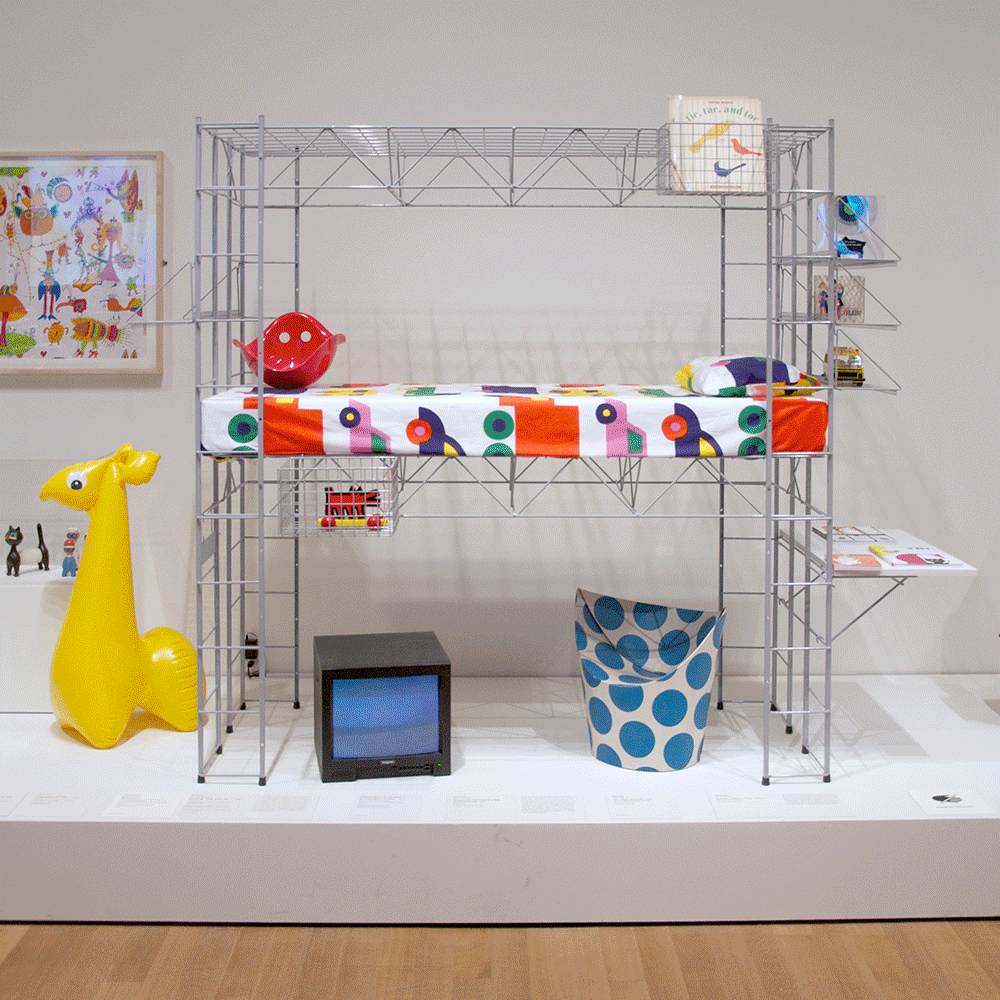 Slides from the MoMA exhibition "Century of the Child" featuring Bilibo by MOLUK.
