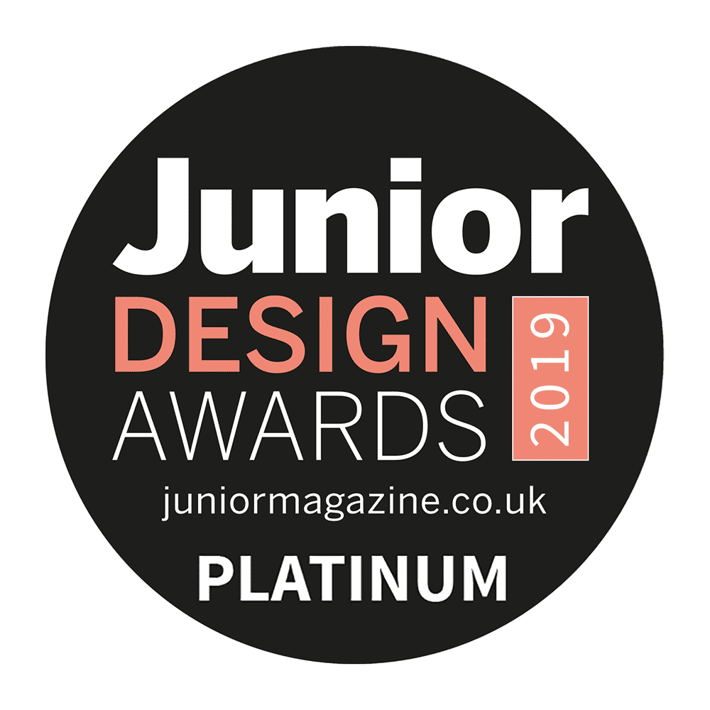 Junior Design Award 2019 Platinum logo for Oibo by MOLUK