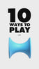 Video showing 10 creative ways to play with Tulu silicone building blocks by MOLUK, including stacking, rolling, connecting, and pretend play.