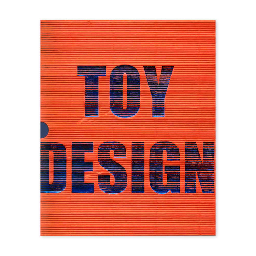 Book cover of "TOY DESIGN" by Chris van Uffelen, published by Braun, featuring Bilibo and other toys designed by Alex Hochstrasser.